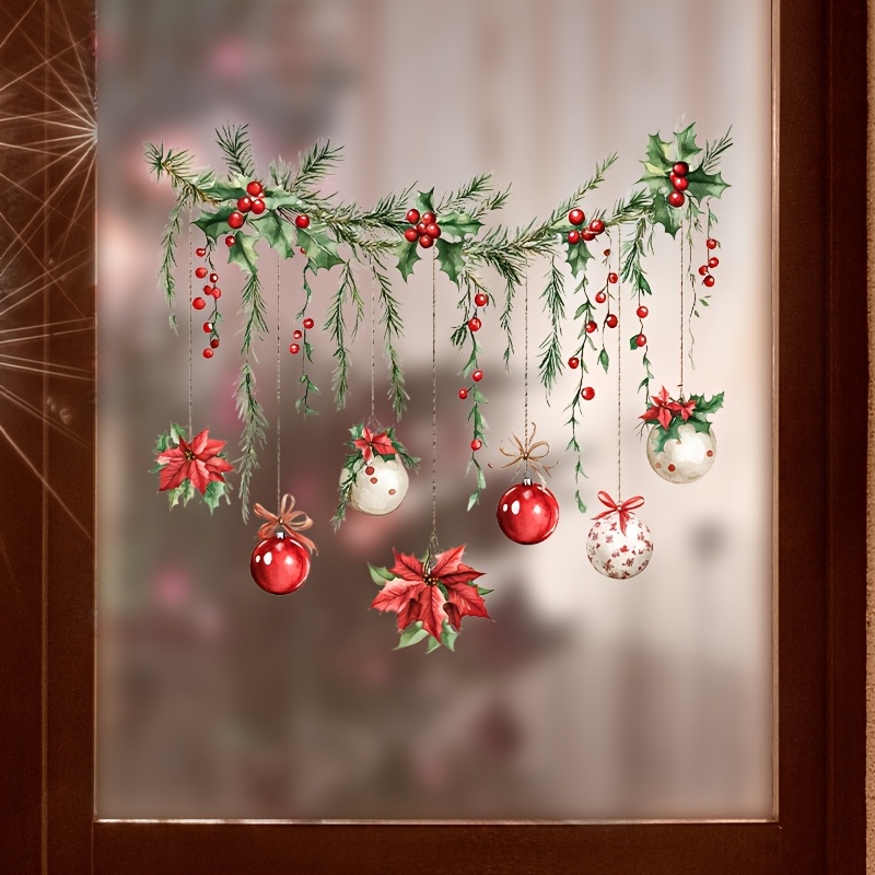 Christmas Windows Sticker Merr - đánh giá và giá Home Decor Xmas Gifts