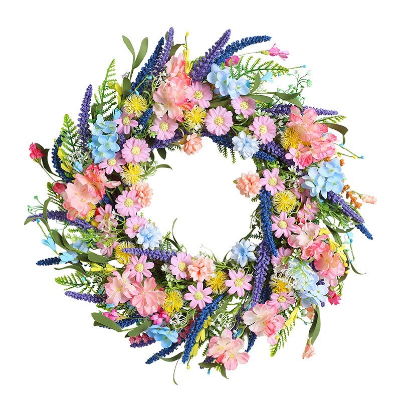 Artificial Daisy Flower Wreath - đánh giá và giá Home Decor Daisy