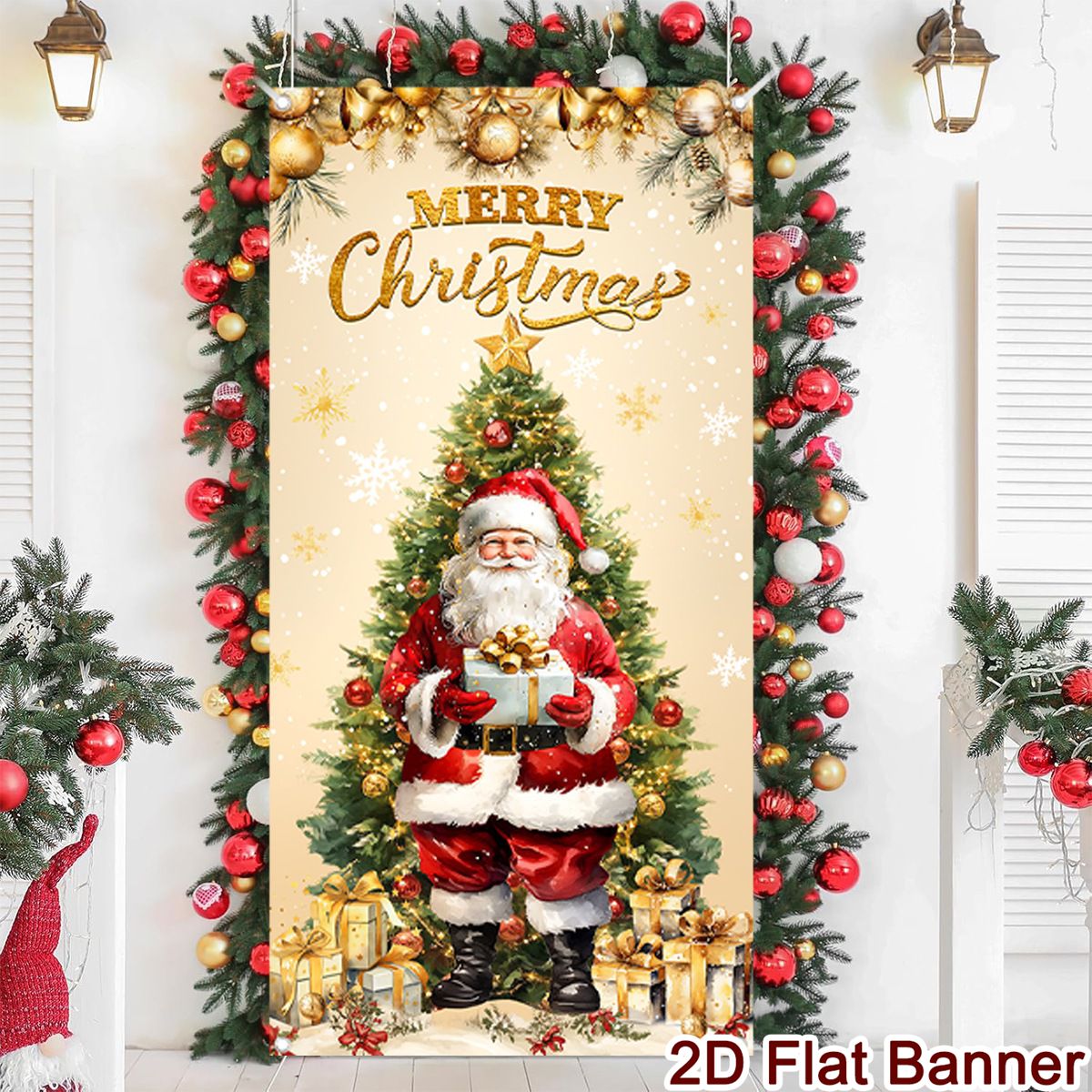 Christmas Door Banner Merry Ch - đánh giá và giá Home Decor Xmas Gifts