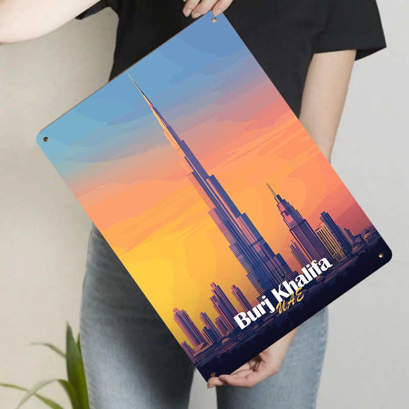 Burj Khalifa Dubai UAE Skyline - đánh giá và giá Home Decor Uae