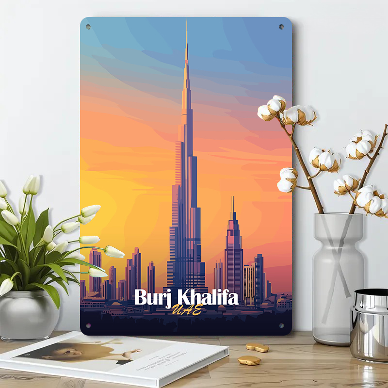 Burj Khalifa Dubai UAE Skyline - đánh giá và giá Home Decor Uae