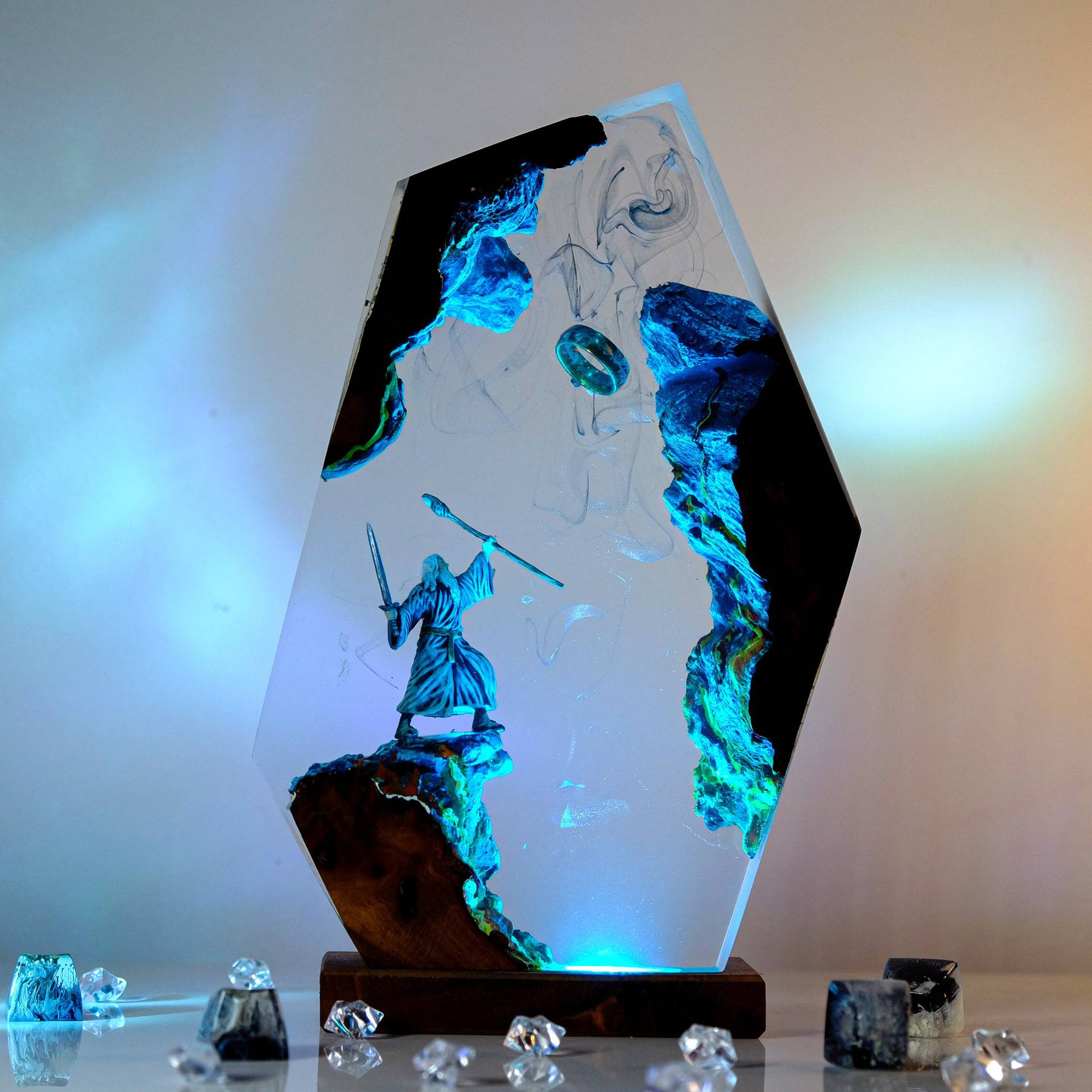 Movie Scence Figure Table Resi - đánh giá và giá Home Decor Resin