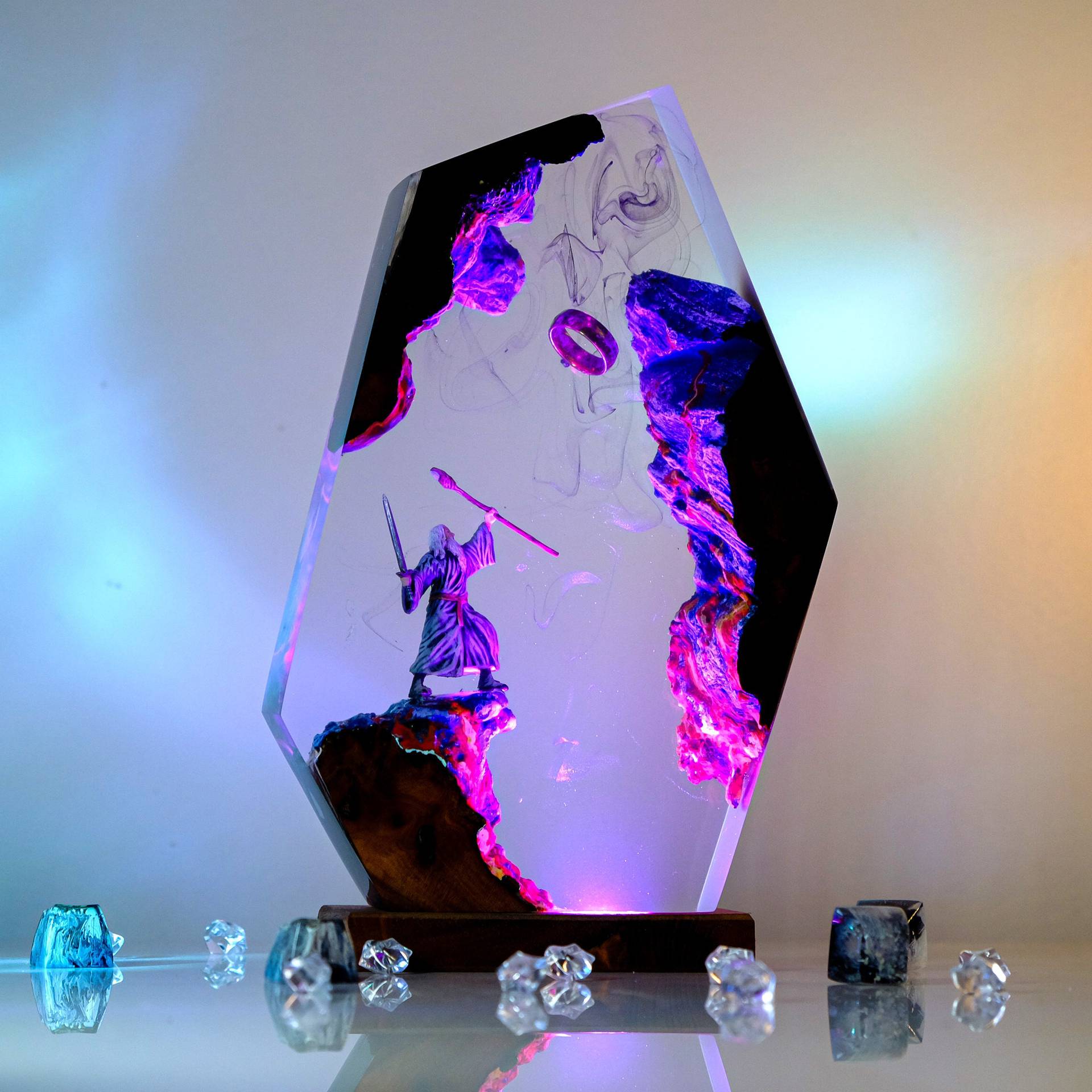 Movie Scence Figure Table Resi - đánh giá và giá Home Decor Resin