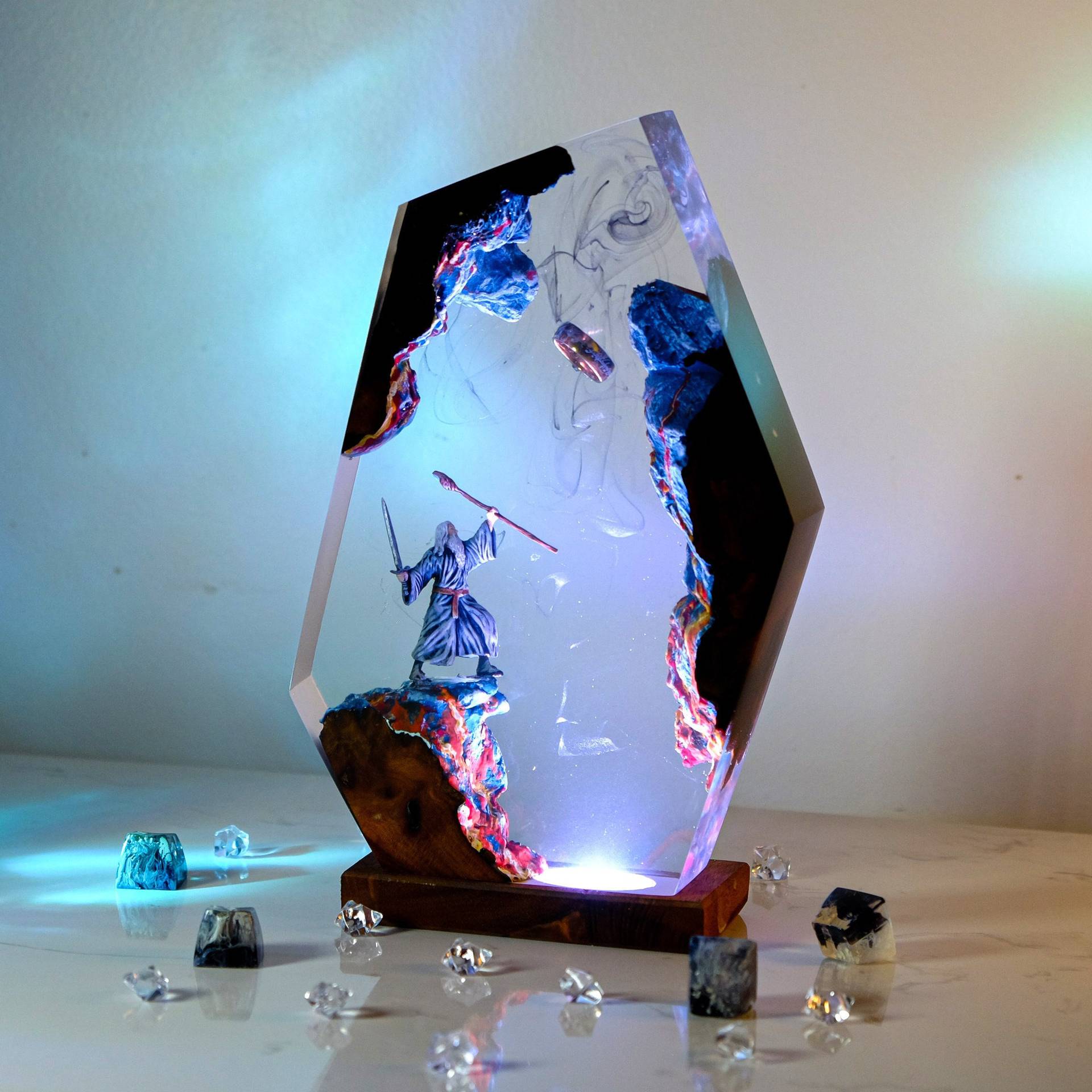 Movie Scence Figure Table Resi - đánh giá và giá Home Decor Resin