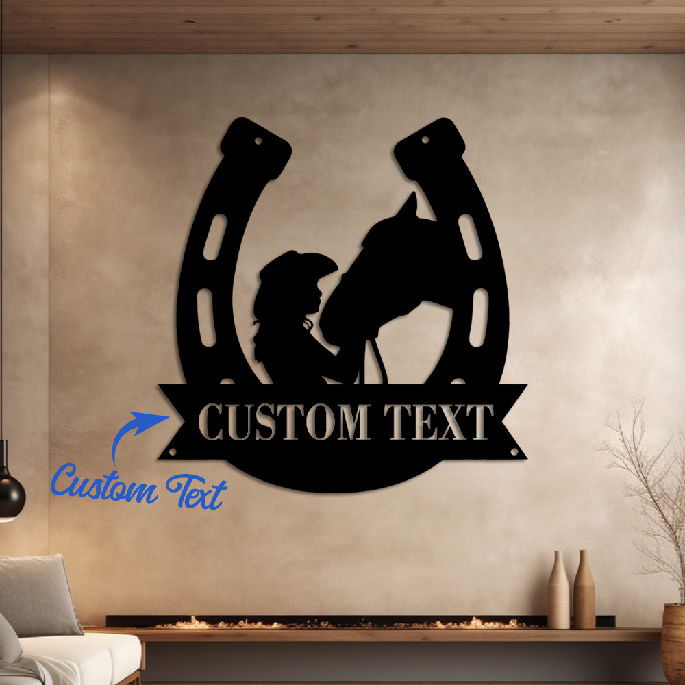 1pc Fashion Customized Horsesh - đánh giá và giá Home Decor Design