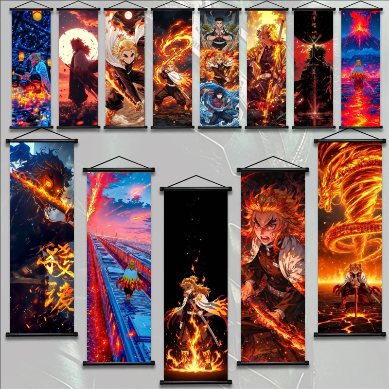 Demon Slayer Kyojuro Rengoku H - đánh giá và giá Home Decor Design