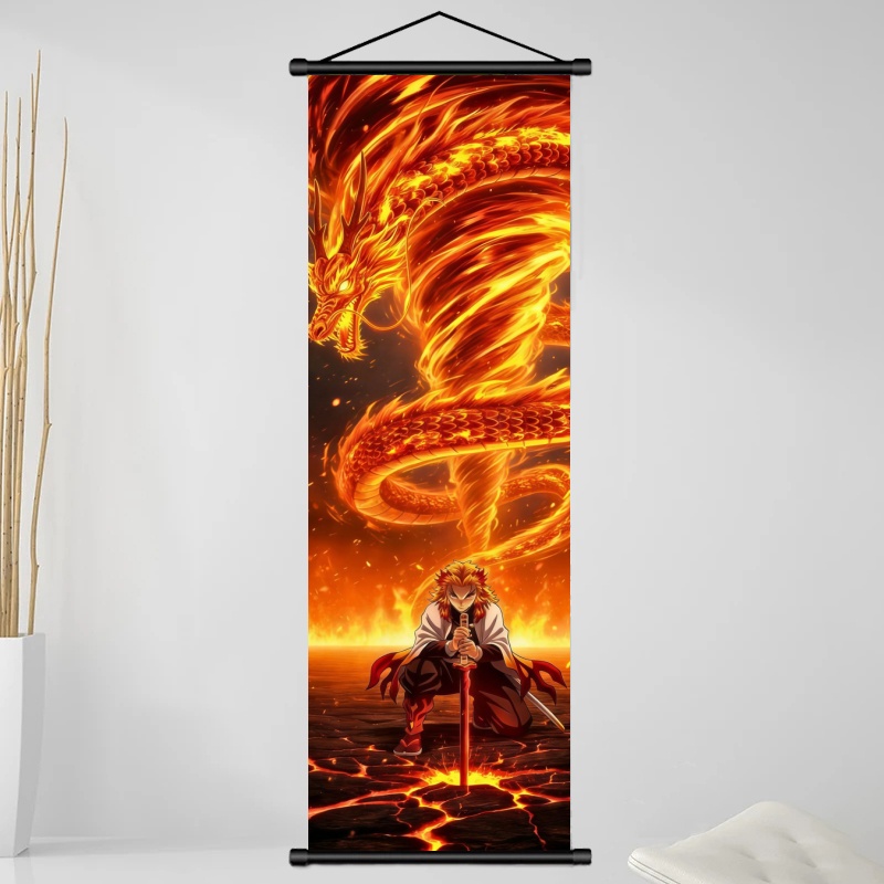Demon Slayer Kyojuro Rengoku H - đánh giá và giá Home Decor Design
