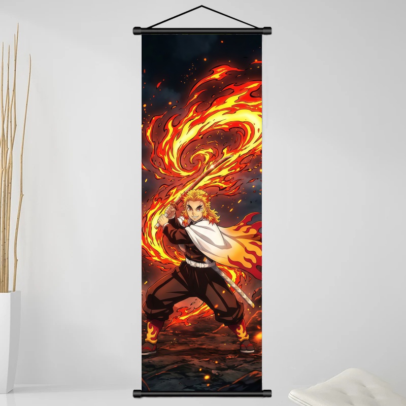 Demon Slayer Kyojuro Rengoku H - đánh giá và giá Home Decor Design