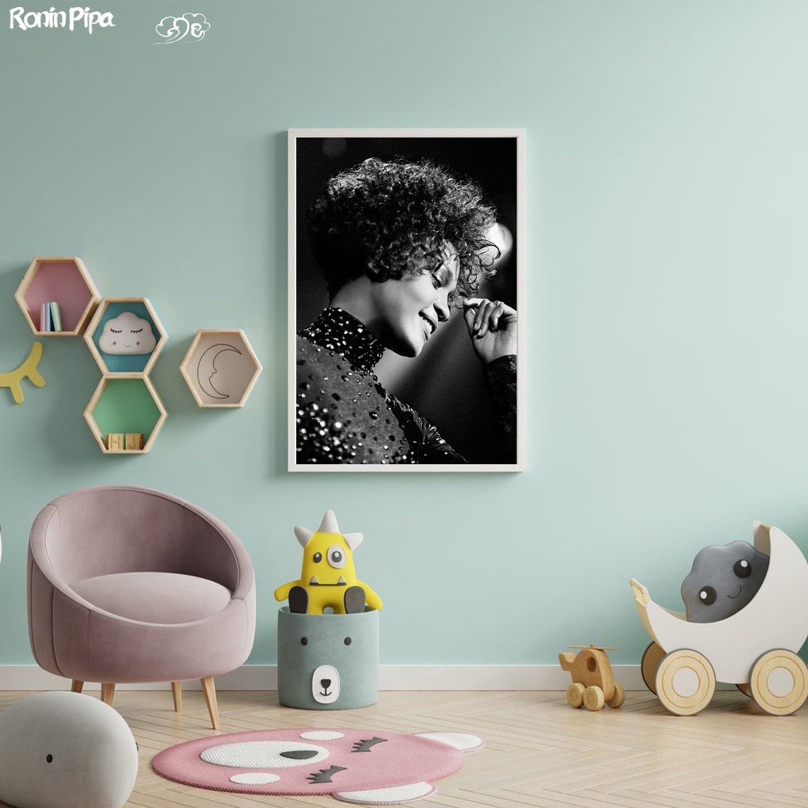 Whitney Houston Nhạc Poster Ng - đánh giá và giá Home Decor Houston
