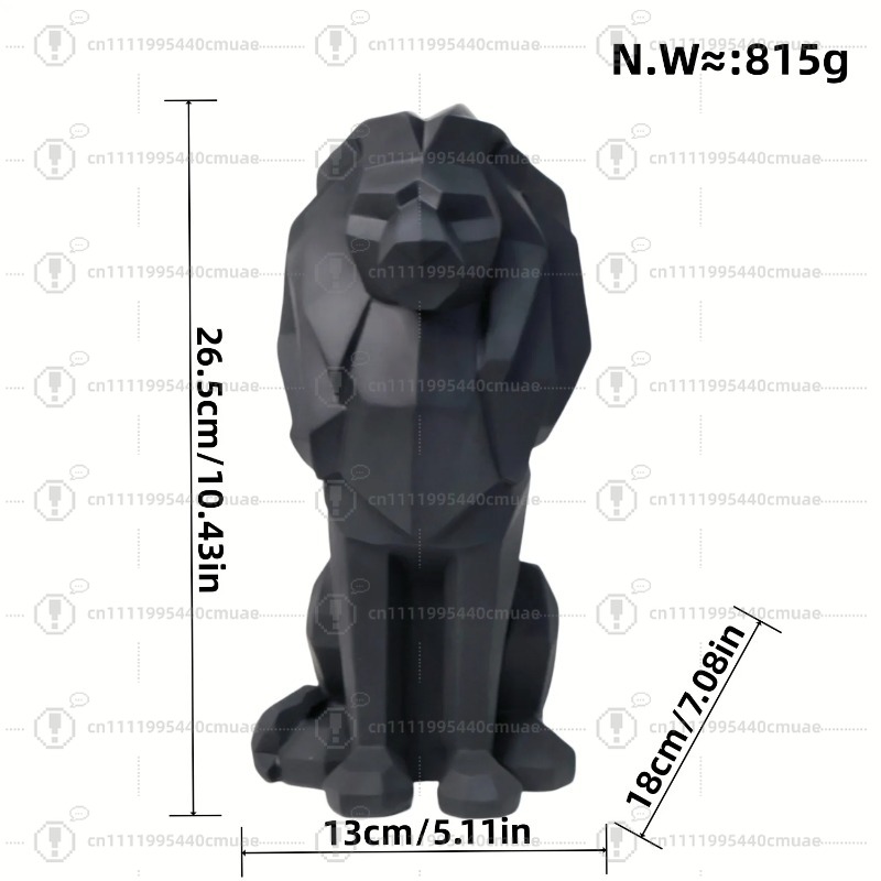 Nordic geometric lion ornament - đánh giá và giá Home Decor Handicraft