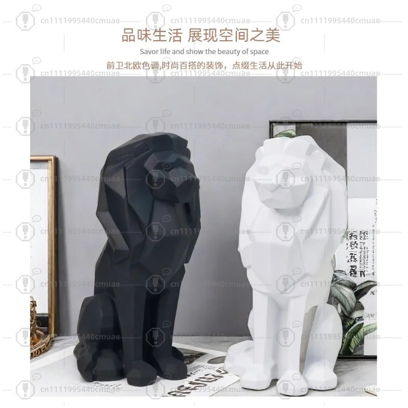 Nordic geometric lion ornament - đánh giá và giá Home Decor Handicraft