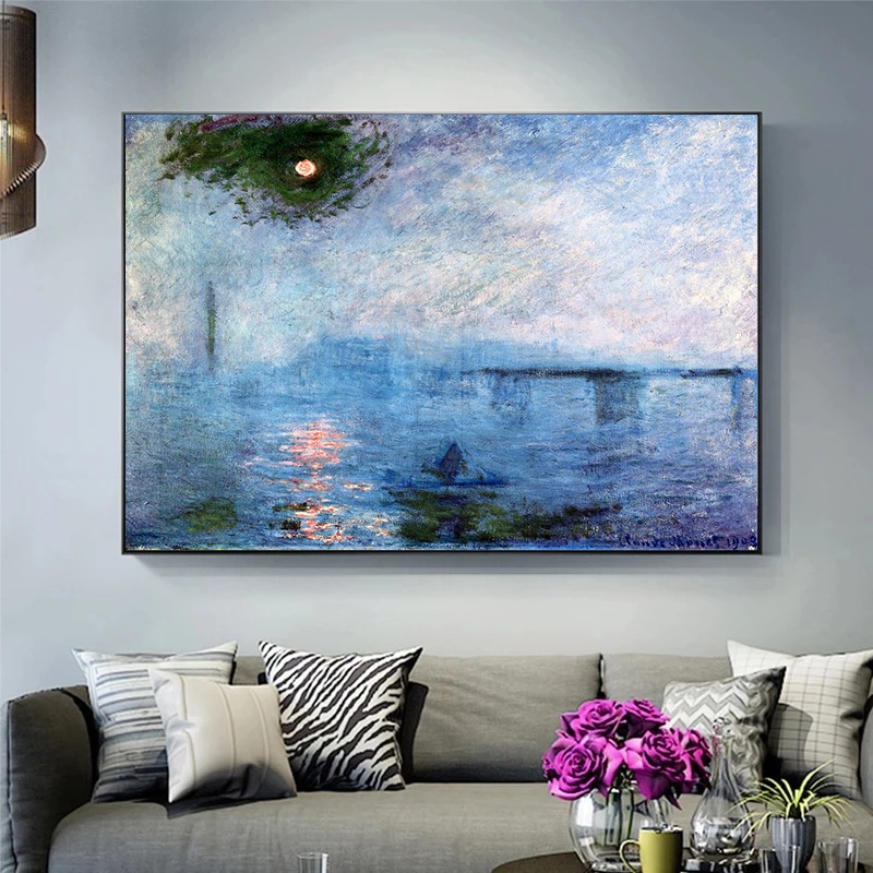 Art Canvas Paintings Famous Im - đánh giá và giá Watercolor Poster Print