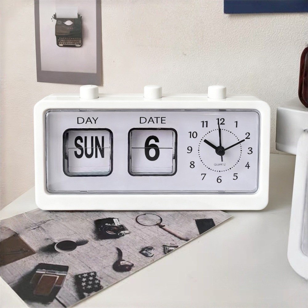 Electronic Manual Page-flippin - đánh giá và giá Vintage Alarm Clock
