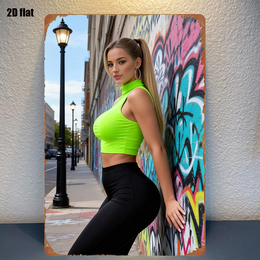 2D Vintage Metal Sign Street A - đánh giá và giá Home Decor Games Free
