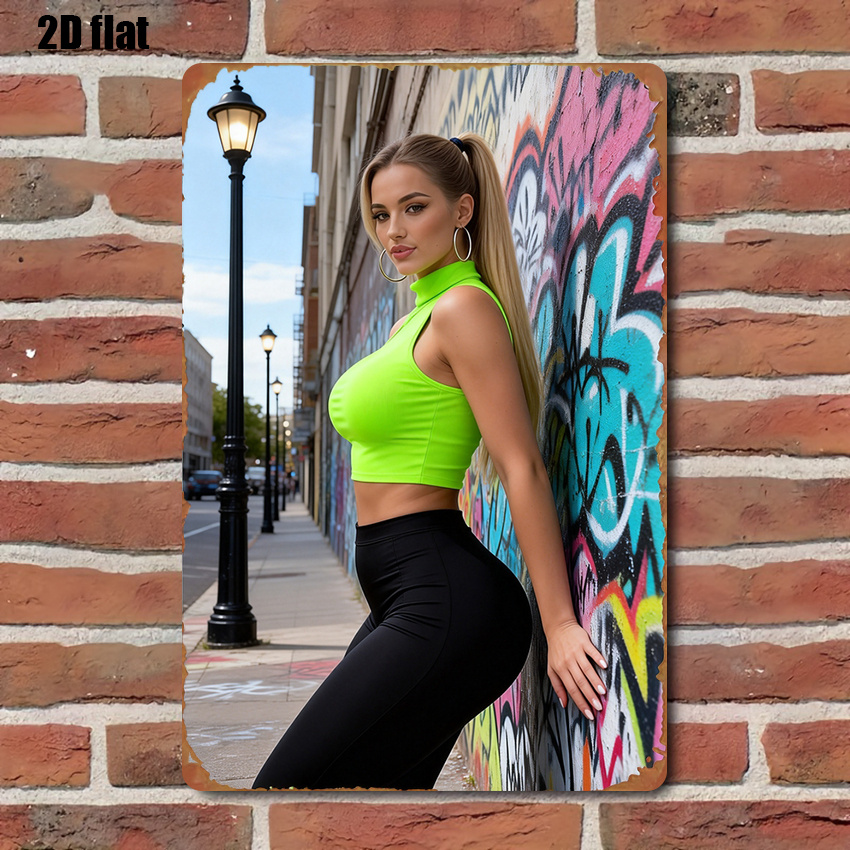 2D Vintage Metal Sign Street A - đánh giá và giá Home Decor Games Free