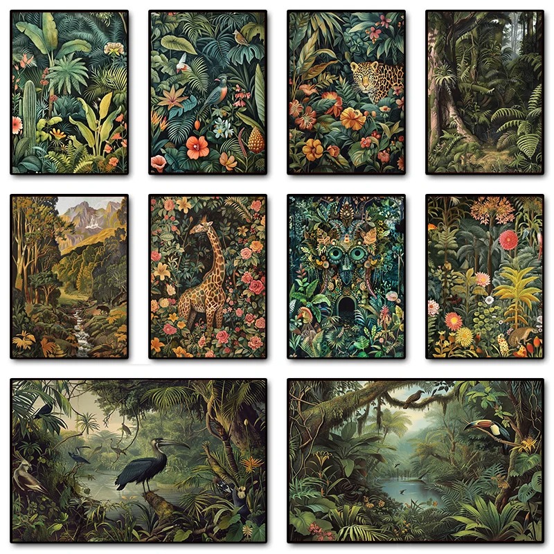 Tropical Jungle Wild Leopard P - đánh giá và giá Home Decor Ikea