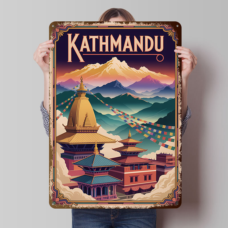 Kathmandu Travel Art Printing  - đánh giá và giá Home Decor Kathmandu