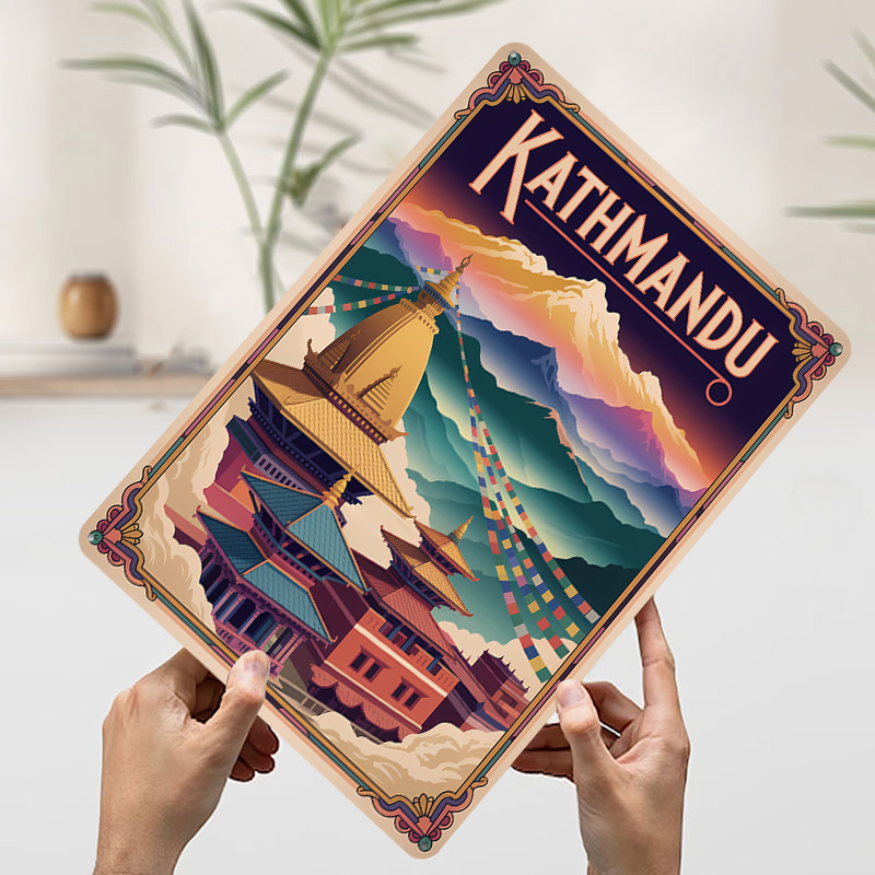 Kathmandu Travel Art Printing  - đánh giá và giá Home Decor Kathmandu