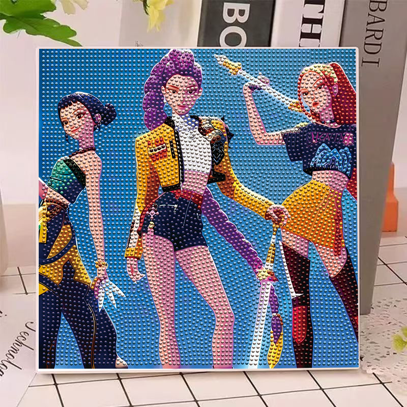 Anime Hunters Gilrs Lumi Mila  - đánh giá và giá Home Decor Design