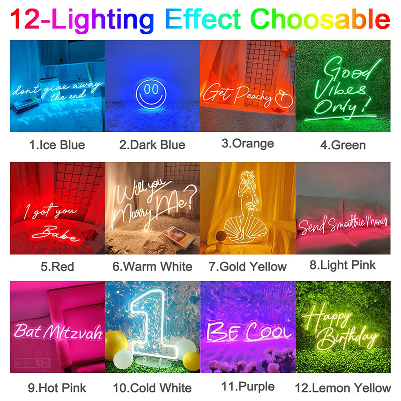 Custom Led Neon Signs LED Ligh - đánh giá và giá Home Decor Nepal