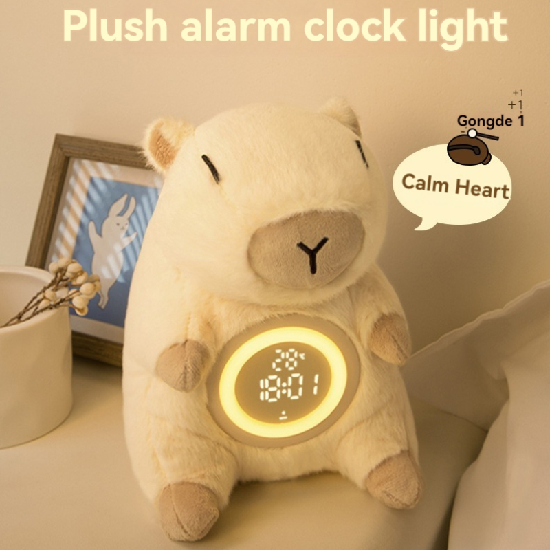 Adorable Capybara Plush Dual A - đánh giá và giá Vintage Alarm Clock