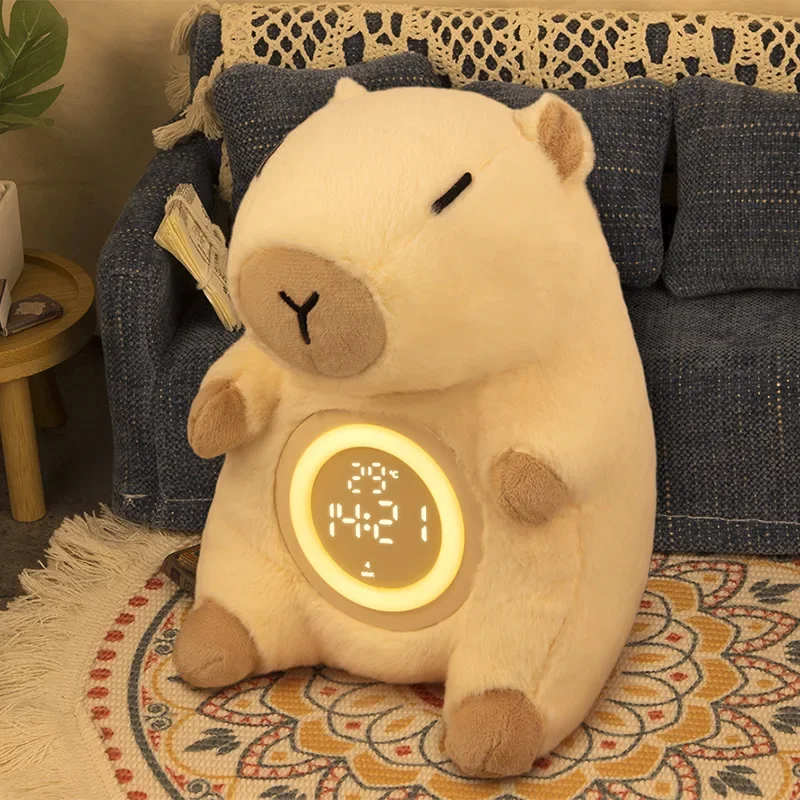 Adorable Capybara Plush Dual A - đánh giá và giá Vintage Alarm Clock