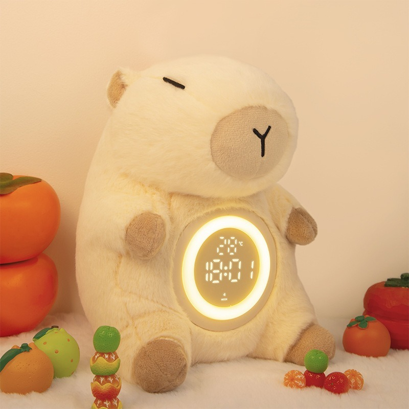 Adorable Capybara Plush Dual A - đánh giá và giá Vintage Alarm Clock