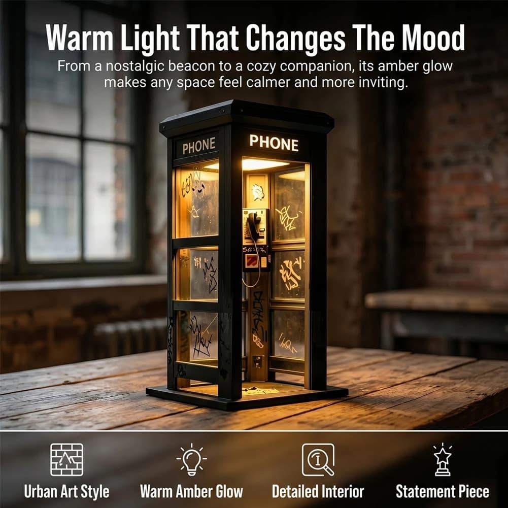 Vintage London Telephone Booth - đánh giá và giá Home Decor Lighting