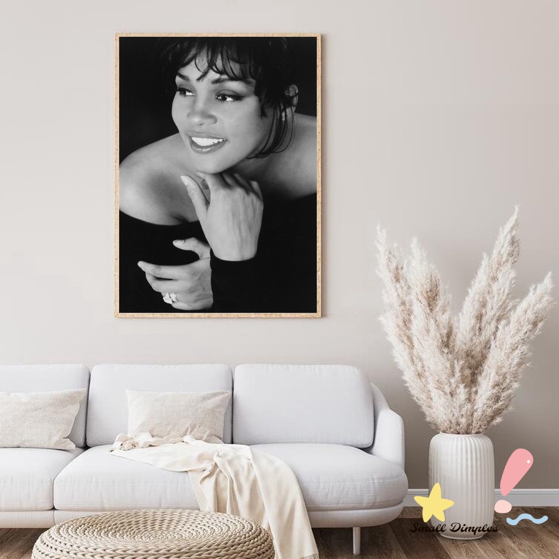 Whitney Houston Music Star Pos - đánh giá và giá Home Decor Houston