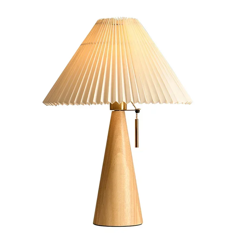Retro Pleated Table Lamp Nordi - đánh giá và giá Home Decor Lighting