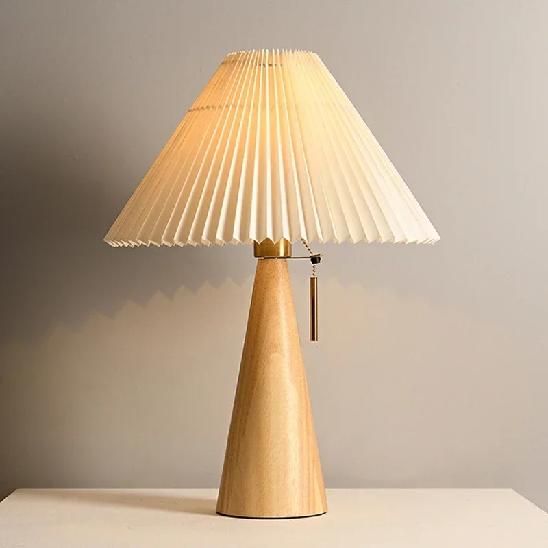 Retro Pleated Table Lamp Nordi - đánh giá và giá Home Decor Lighting