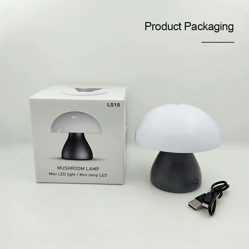 Mushroom LED Touch Table Lamp  - đánh giá và giá Home Decor Ikea
