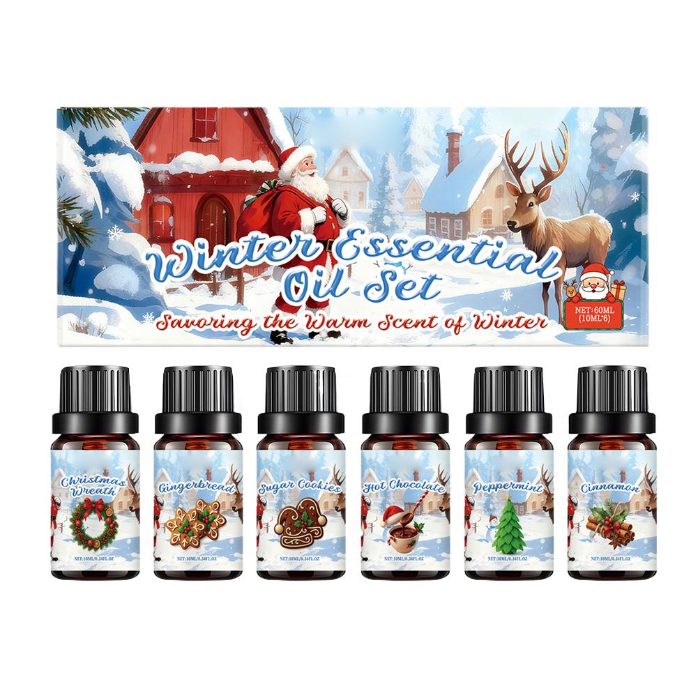 Winter Essential Oil Set 6PCS* - đánh giá và giá Home Decor Xmas Gifts