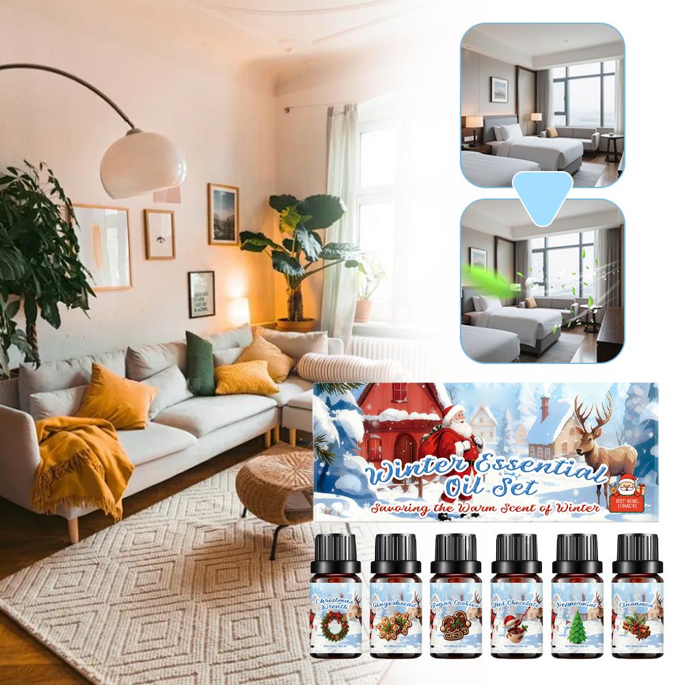 Winter Essential Oil Set 6PCS* - đánh giá và giá Home Decor Xmas Gifts