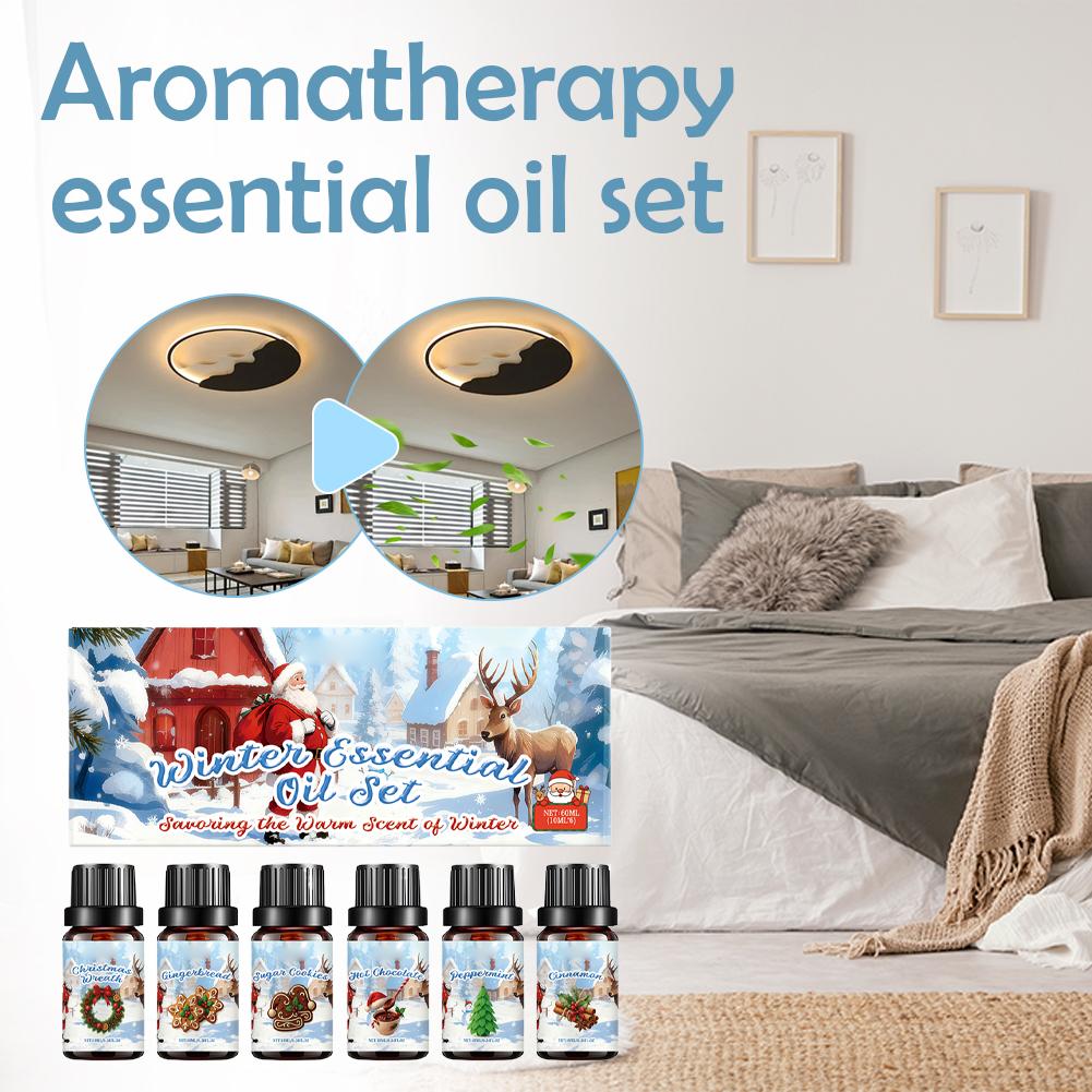 Winter Essential Oil Set 6PCS* - đánh giá và giá Home Decor Xmas Gifts