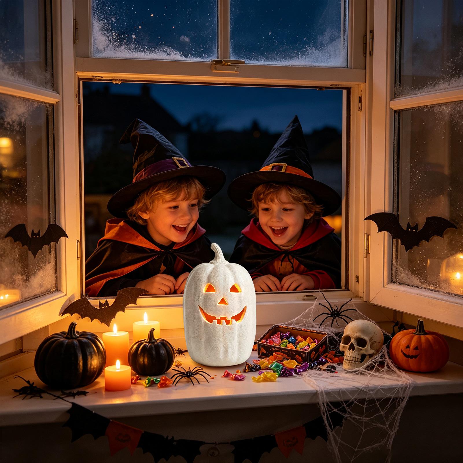 Halloween Pumpkin Decor Resin  - đánh giá và giá Home Decor Resin