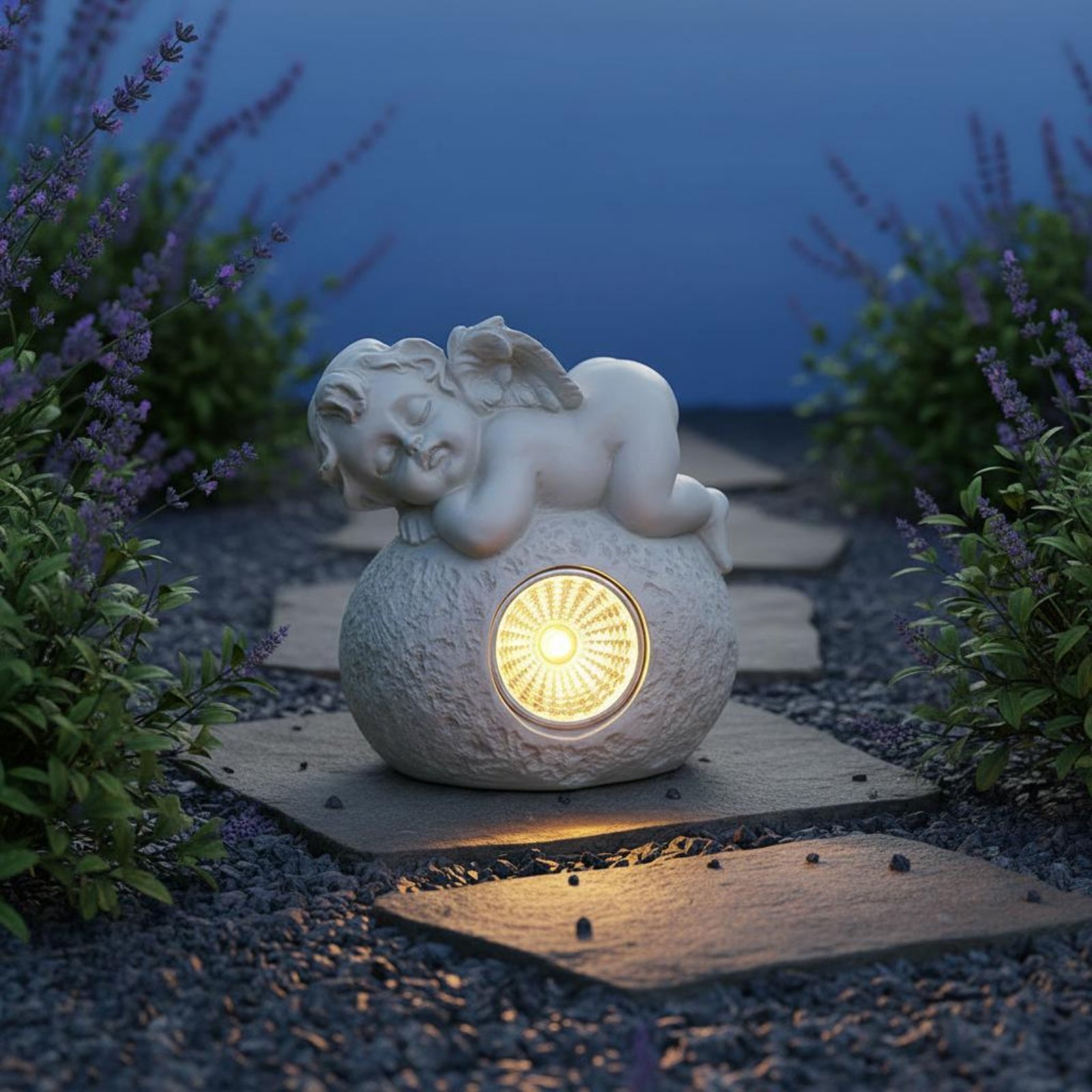 Lying Angel Light Resin Made H - đánh giá và giá Home Decor Resin