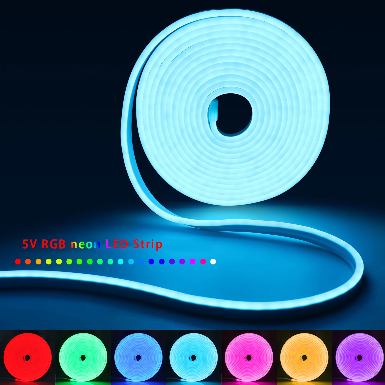 1-5m RGB LED Neon Strip Light  - đánh giá và giá Home Decor Lighting