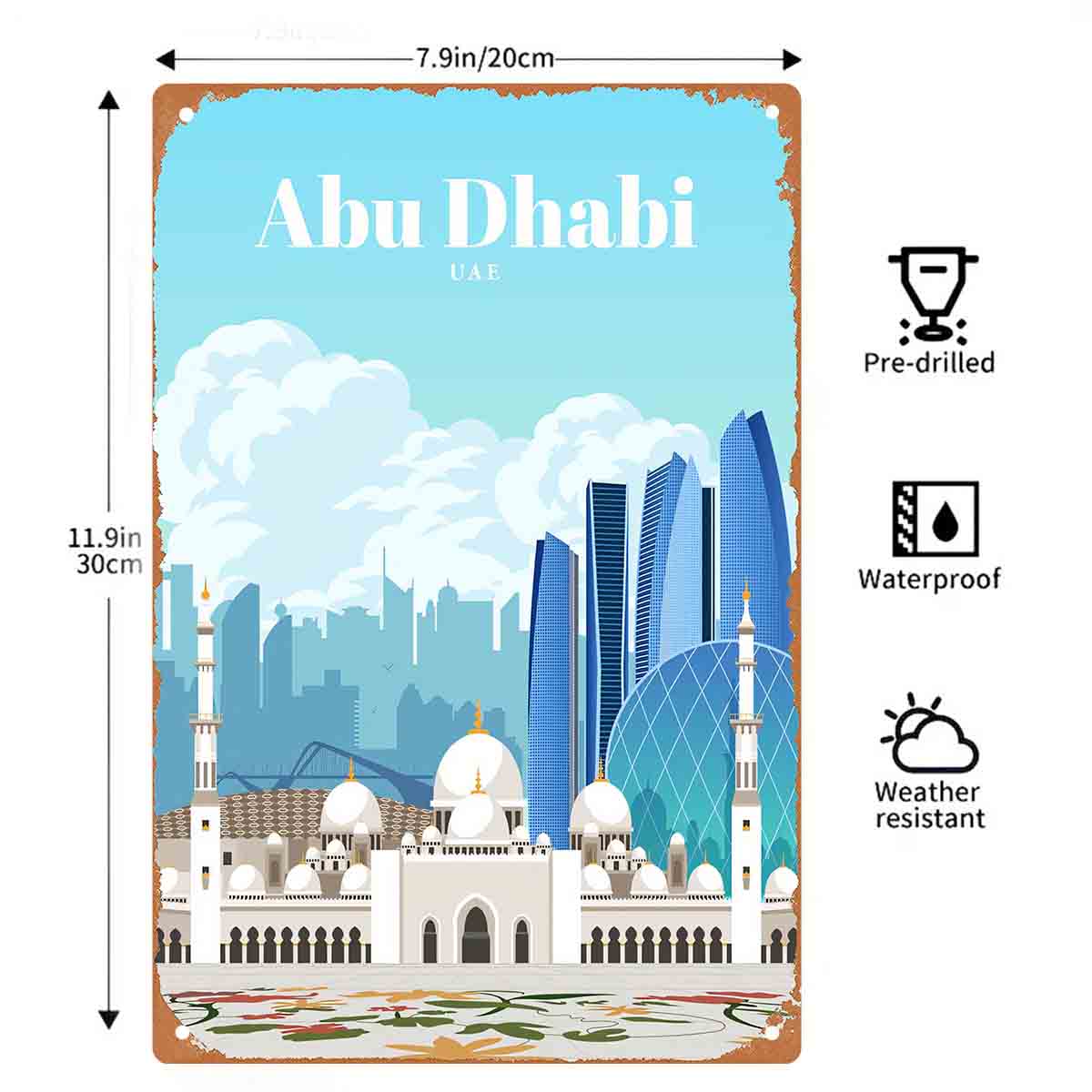 2D FLAT 1pc Abu Dhabi UAE Skyl - đánh giá và giá Home Decor Uae