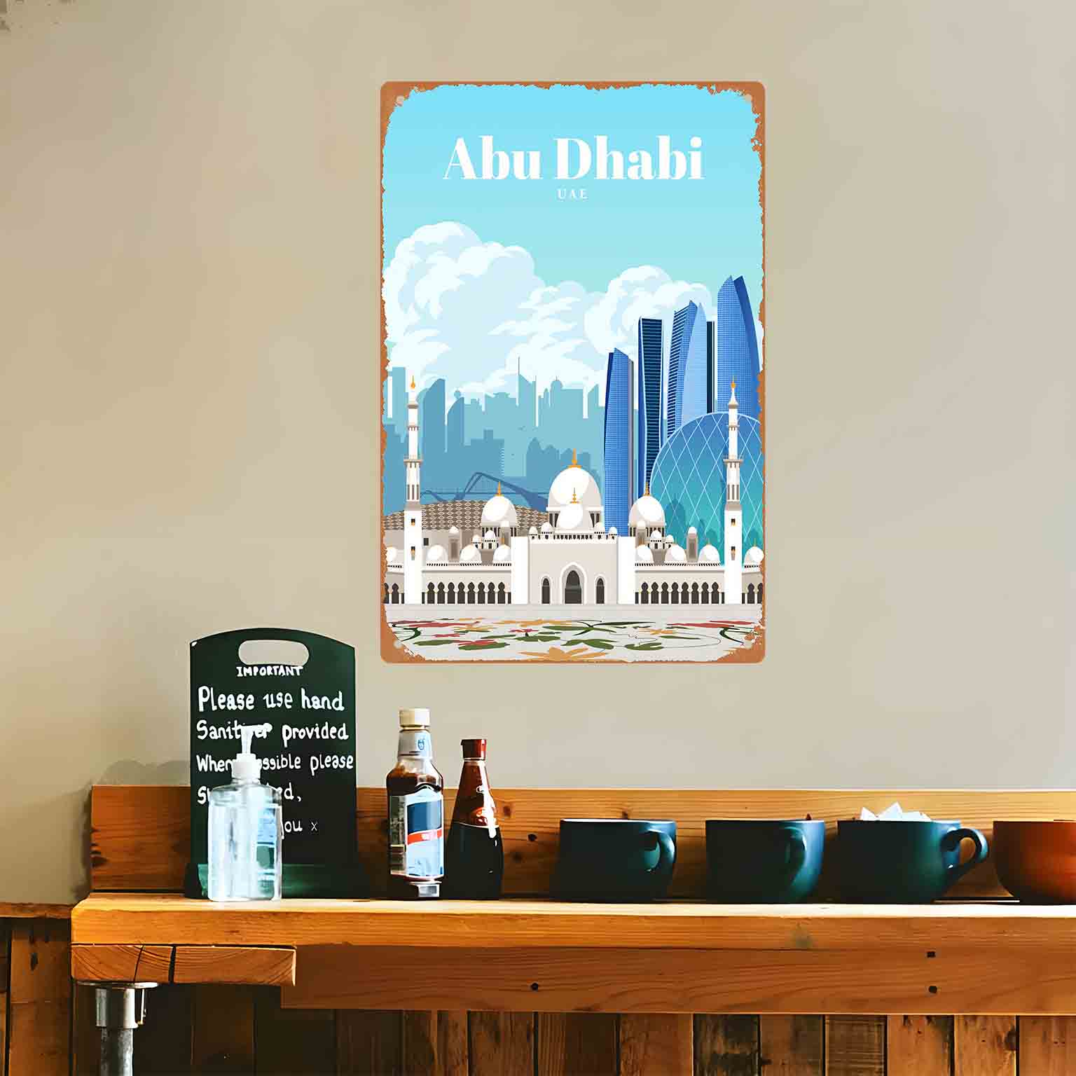 2D FLAT 1pc Abu Dhabi UAE Skyl - đánh giá và giá Home Decor Uae